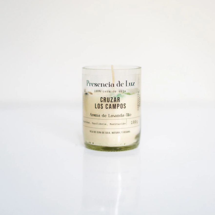 Vela Lavanda & Tilo 100 Gr - Presencia de Luz