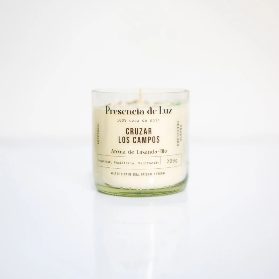 Vela Lavanda & Tilo 200 Gr - Presencia de Luz