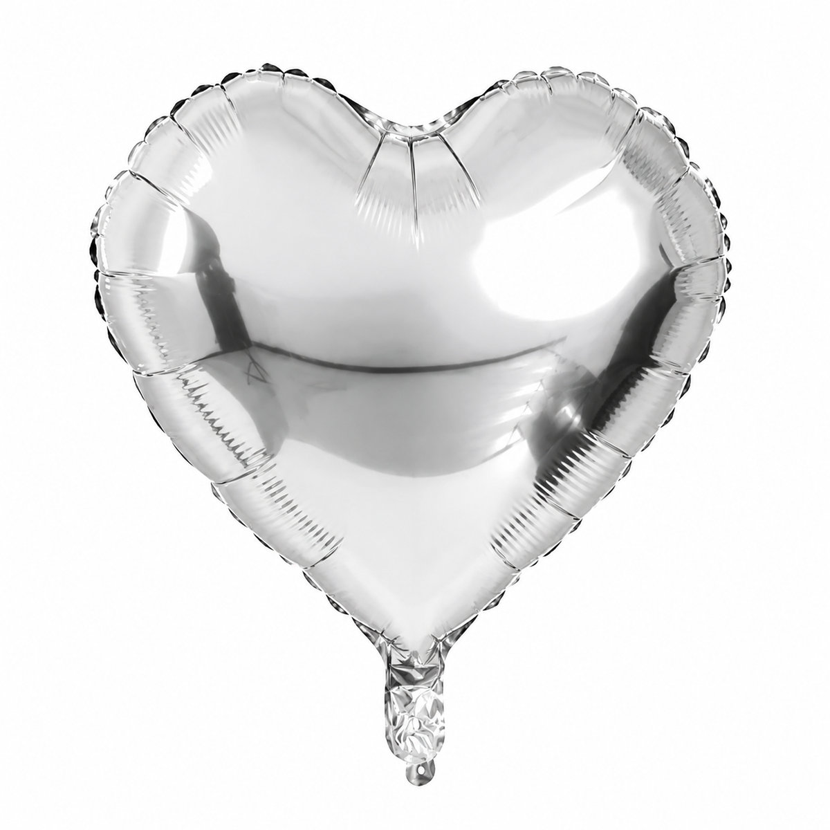 Globo Corazón Metalizado 45 cm (1 un)