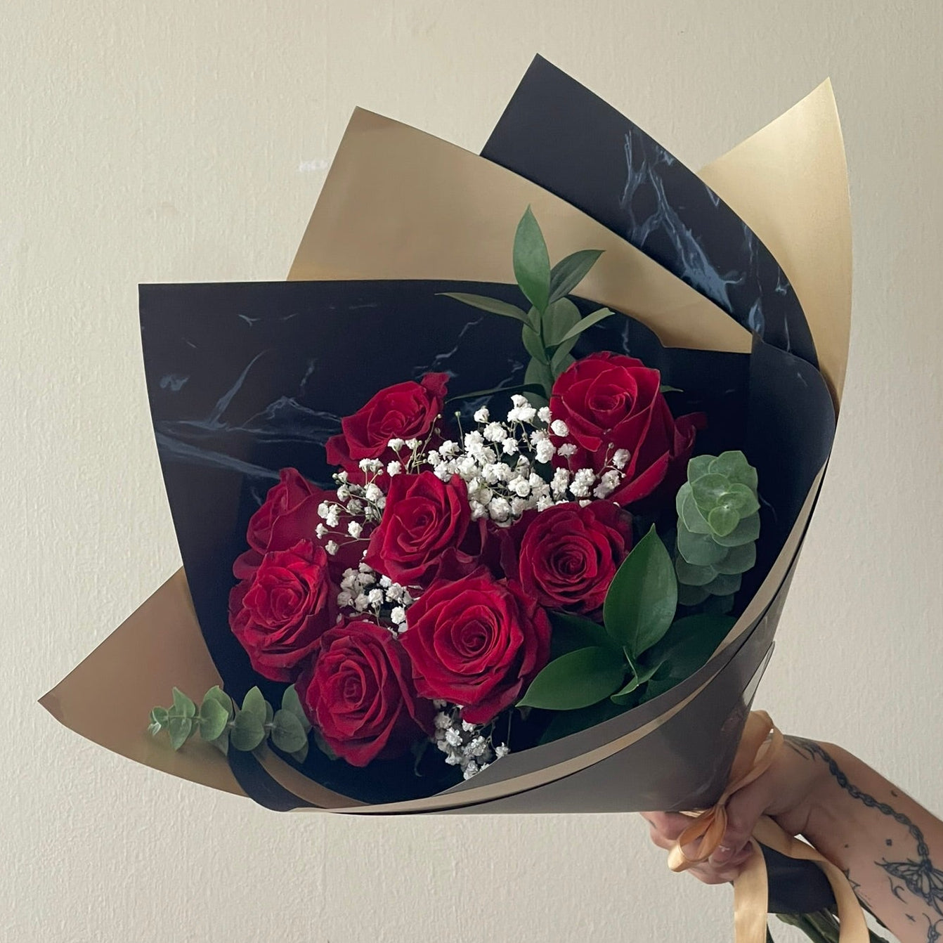 Ramo 8 Rosas Rojas