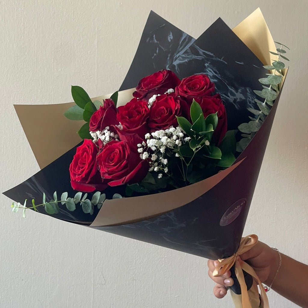 Ramo 8 Rosas Rojas