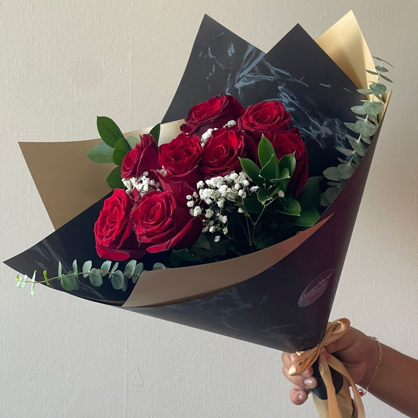 Ramo 8 Rosas Rojas