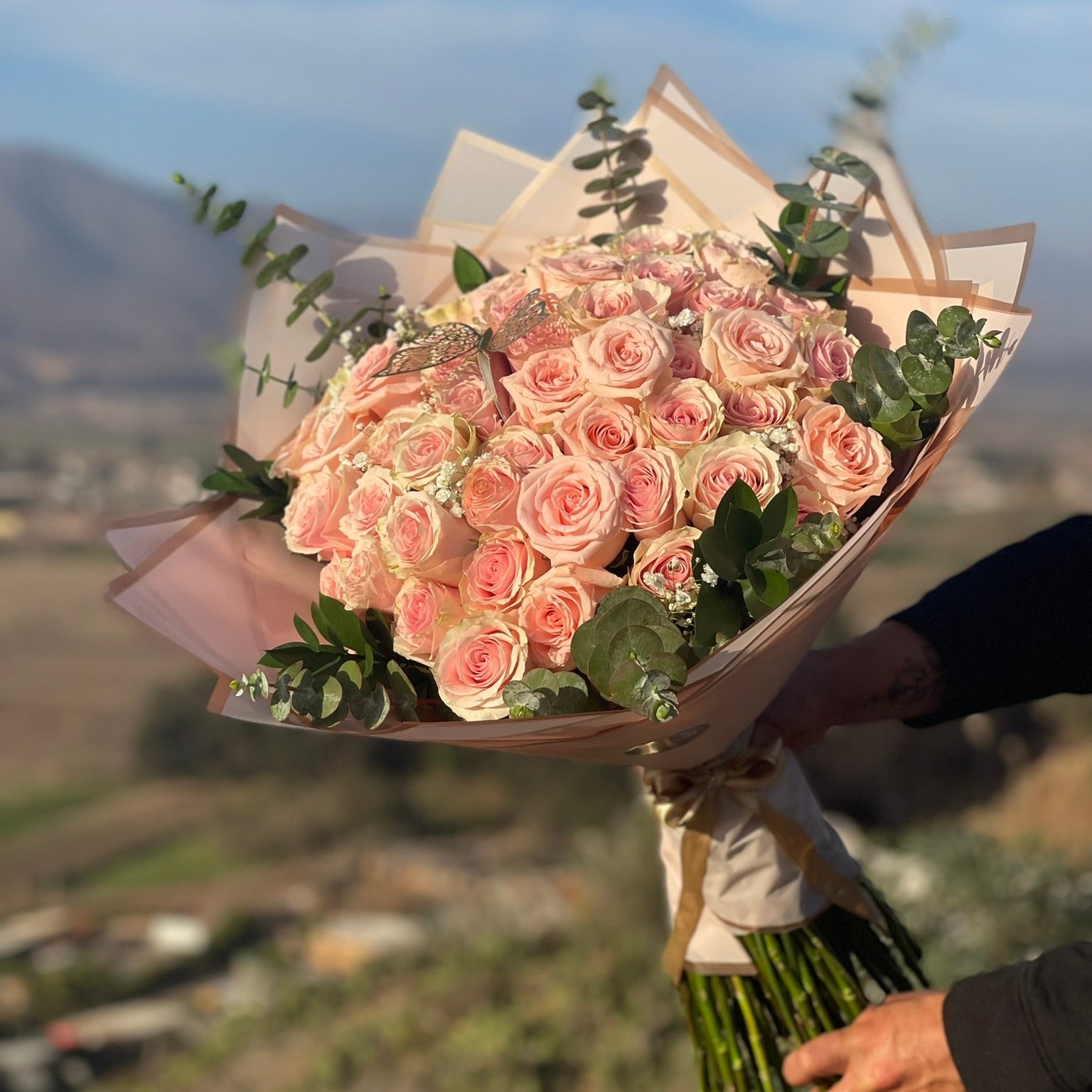 Ramo 60 Rosas Rosadas