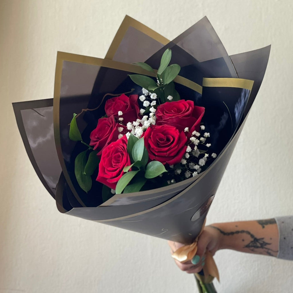 Ramo 5 Rosas Rojas