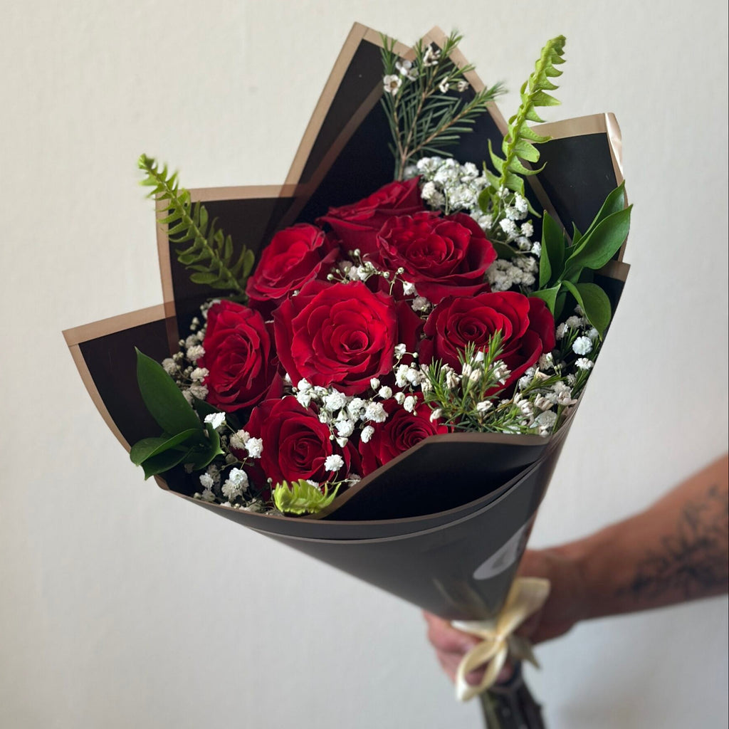Ramo 8 Rosas Rojas