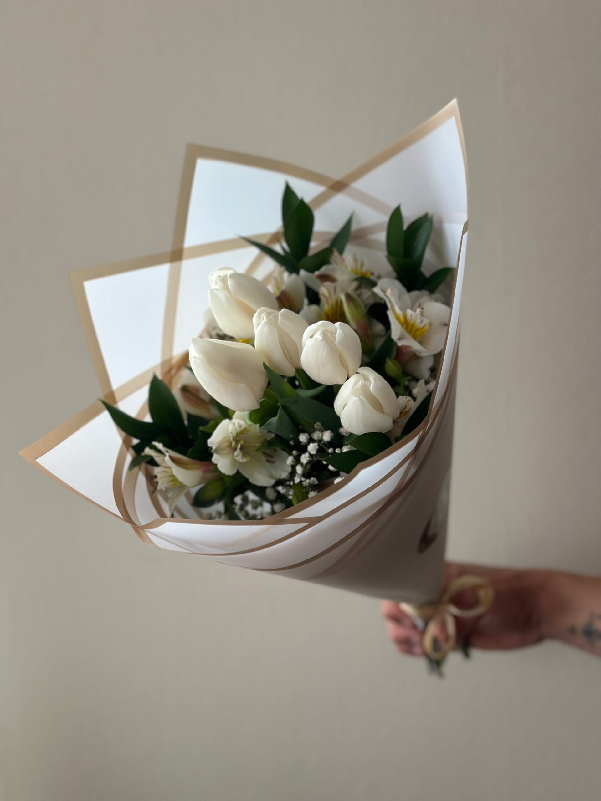 Ramo de 5 tulipanes